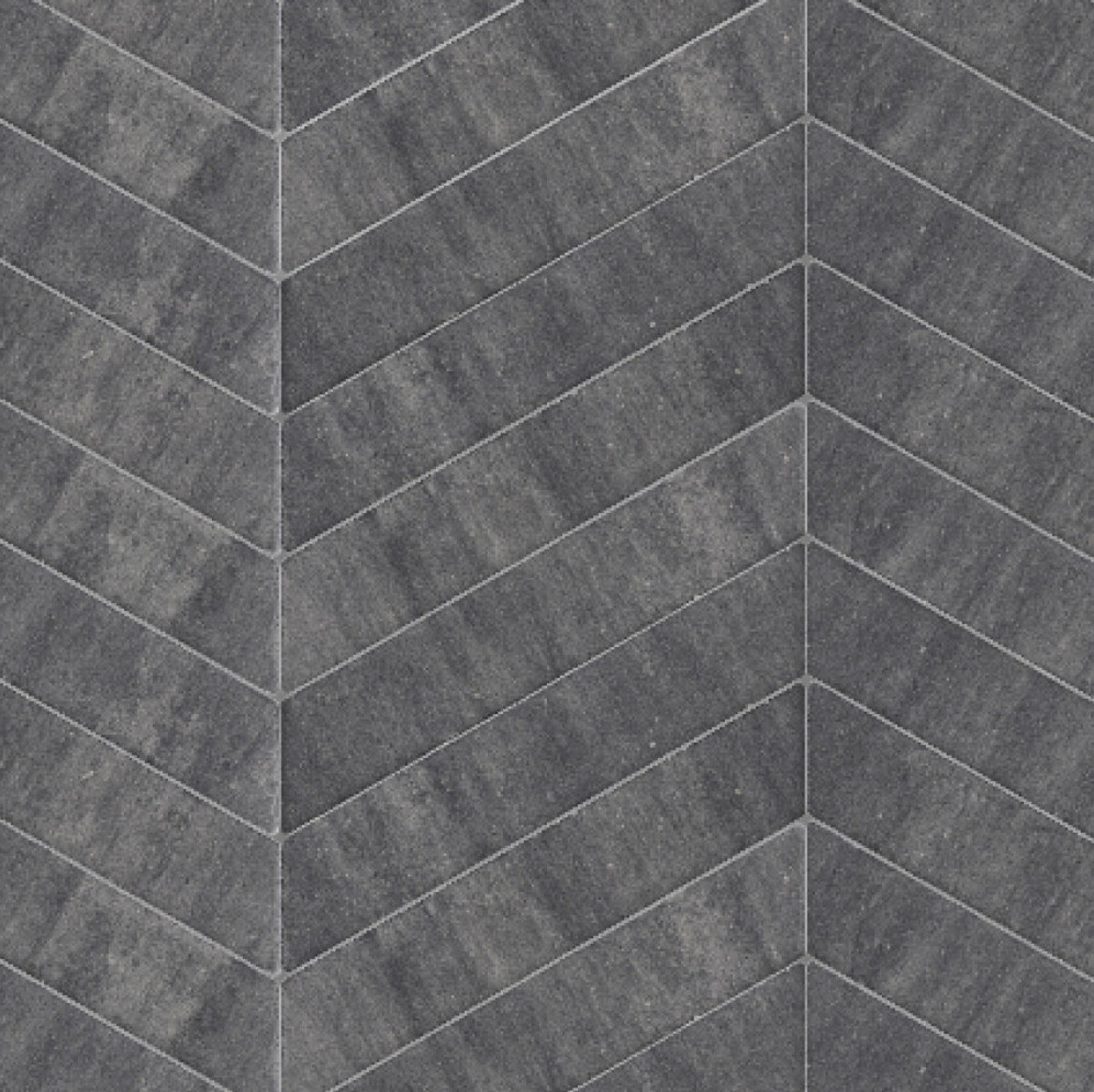 Opritsteen 40x8x8cm RMN Punto Grijs Zwart A. van Elk BV